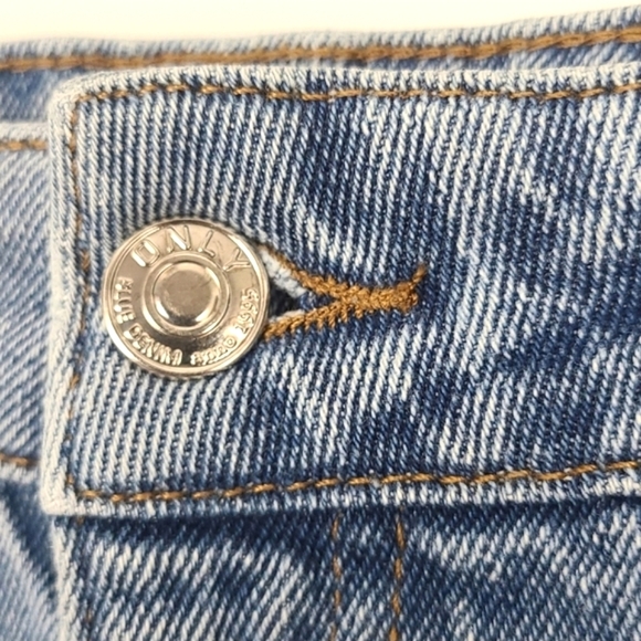 ONLY Onlverna Bomb  Balloon Baggy Jeans Light Blue Denim High Waist Size S / 32 - Picture 5 of 15